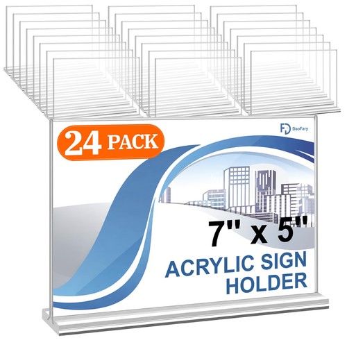 Acrylic sign holder 7 - holder, x