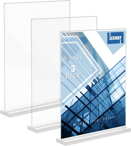 Pack acrylic sign holder - pack,