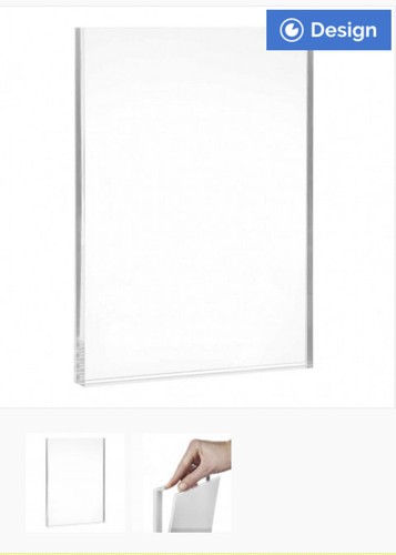 Menu holder slip 20mm - menu, slip-in