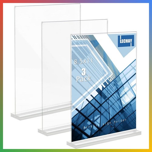 Clear table menu display - display, stand