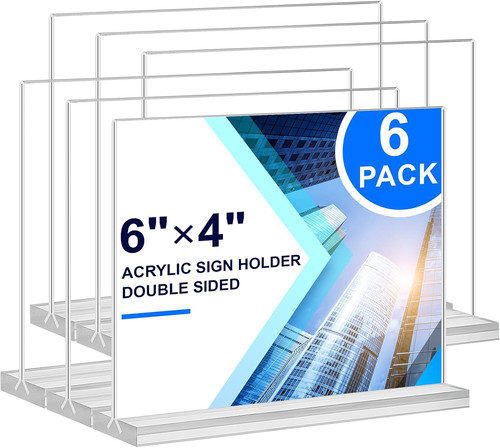 Acrylic sign holder - acrylic,