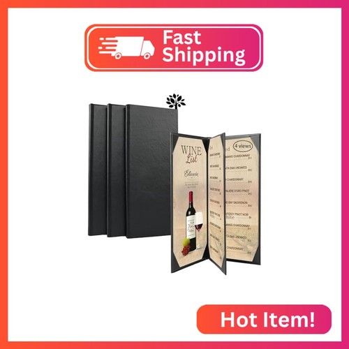 11inches leather menu - x,