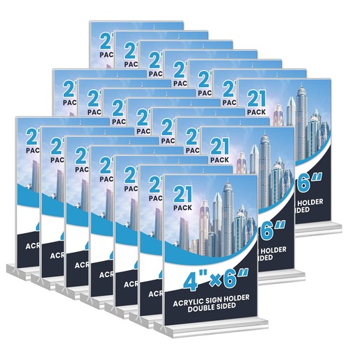 Pack 4x6 inch - inch, clear
