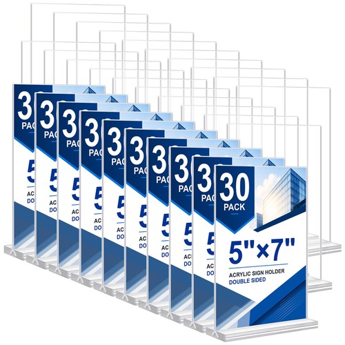Acrylic sign holder - sign,