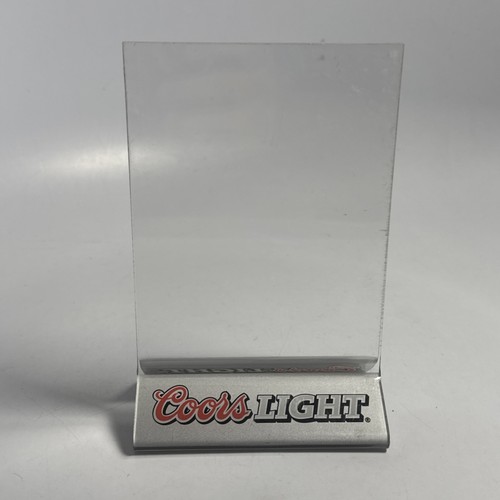 Coors light table beer sign - coors,