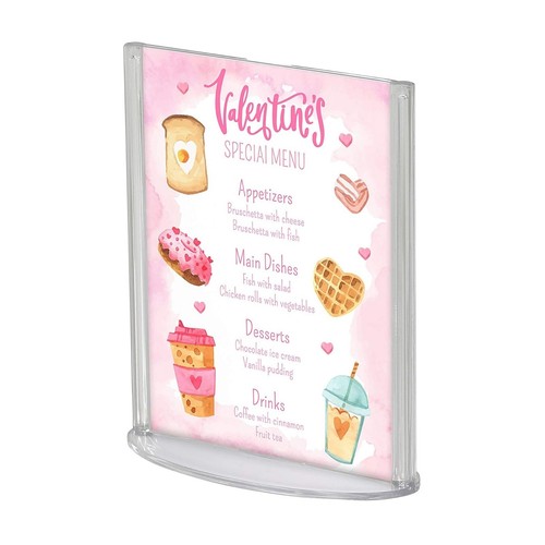 Double sided oval - double,
