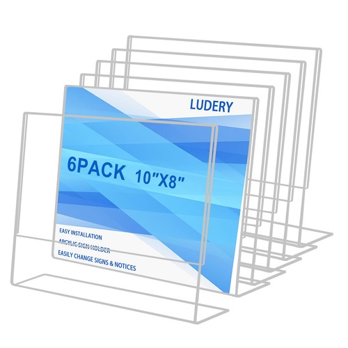 Pack acrylic sign holder - pack,